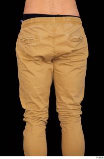 Pablo brown trousers dressed thigh 0005.jpg